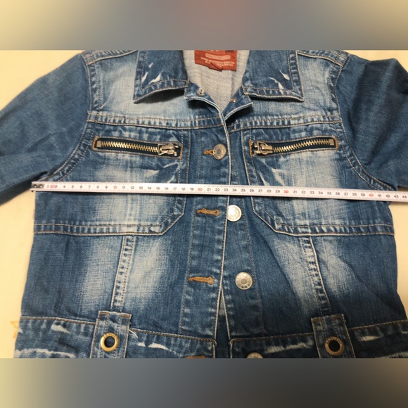 Jeans top - cropped style - Picture 6 of 8